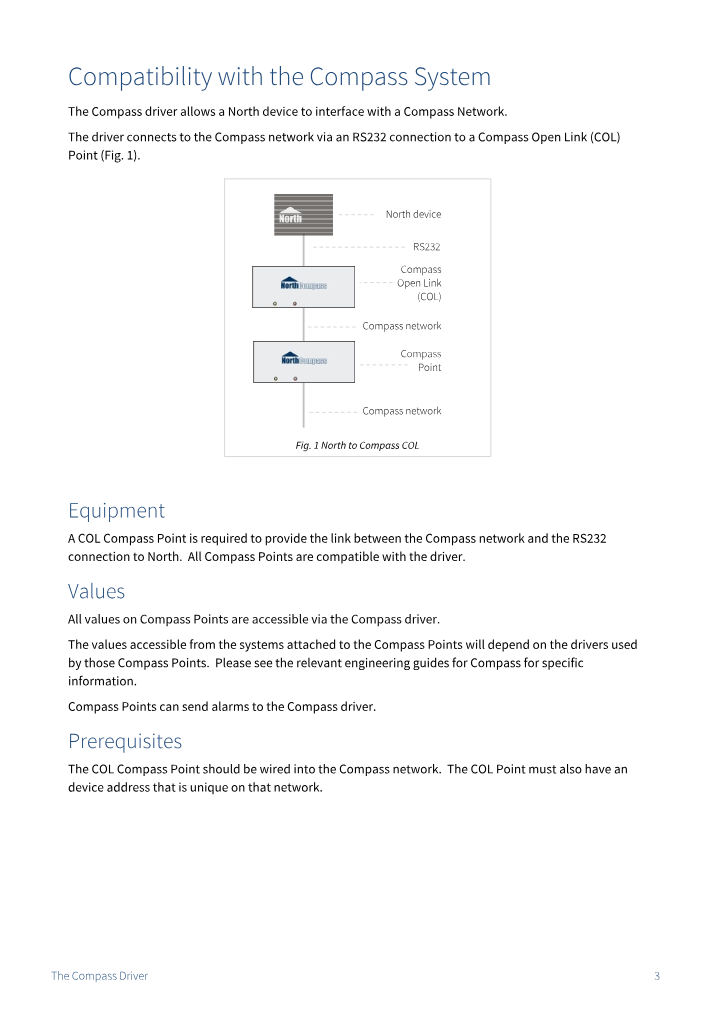 Preview thumbnail of page 3 of the Compass Driver Manual PDF document.